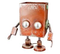 Casablanca Robotic - Maceta de Metal (38 x 34 cm), Color marrón Rojizo