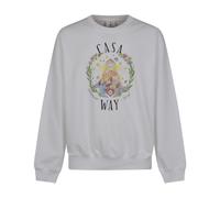 Casablanca - Sudadera Casa Way de Cuello Redondo - Sweatshirts & Hoodies - Hombre - Blanco - M -