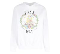 Casablanca - Sudadera Casa Way - Sweatshirts & Hoodies - Mujer - Blanco - S -