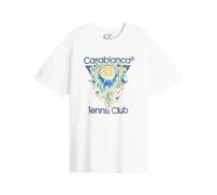 Casablanca - Tennis Club Icon - Tops - Hombre - Blanco - XL -