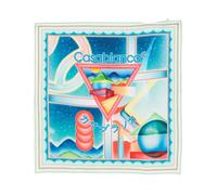 Casablanca - Tennis Club Medium Silk Scarf - Accessories - Mujer - Multicolor - ONE SIZE -