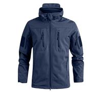 Casaca de Invierno Para Homem Caza Abrigo Deportivo Hombre de Aviador Chaquetas Impermeables Jacket Invierno Chaqueta Militar Ropa Caza Hombre Azul XL