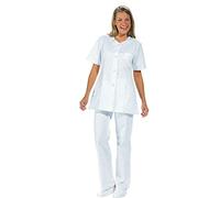 Casaca de señora, blanco, manga corta (44)