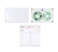 Casadas de cassette para grabación de audio bajo ruido, salida, calidad de sonido clara, construcción de PC y aluminio, 46 minutos de grabación, ideal para músicos y bandas (Green)