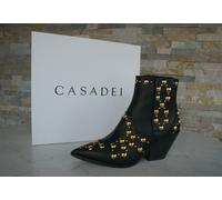 CASADEI EU 36 Botines Cowboy Nuevos Negros, Antes 780 €