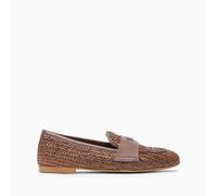 Casadei Hanoi Loafers - Mujer Planos Y Mocasines Rum 39
