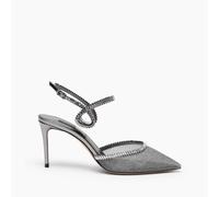 Casadei Josephine Julia Destalonado - Mujer Zapatos De Salón Y Destalonados Iron, Silver 35