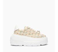 Casadei Nexus Boucle + Perla - Mujer Zapatillas White, White 36