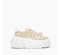 Casadei Nexus Boucle + Perla - Mujer Zapatillas White, White 39.5