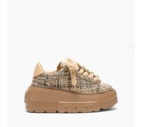 Casadei Sneaker Nexus Buclé - Mujer Zapatillas Camel 38.5