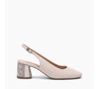 Casadei Zapato Destalonado Cleo Reflex - Mujer Zapatos De Salón Y Destalonados Ecrù 36