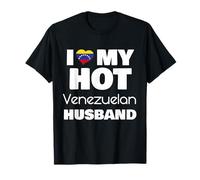Casado con Venezuela caliente Amo a mi caliente esposo venezolano Camiseta