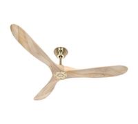 CasaFan 315214 Eco Genuino Ventilador de Techo 14W 152cm Latón/Madera