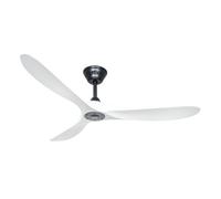 CasaFan 315226 Eco Genuino Ventilador de Techo con Mando 14W 152cm Blanco/Negro