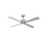 Casafan 942242 Eco Neo III Ventilador de Techo 132cm 30W Cromo Cepillado / Wengué O Plateado