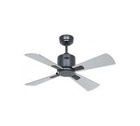 Casafan 952041 Eco Neo III Ventilador de Techo 92cm 22W Plateado/Wengué