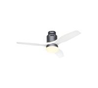 CasaFan Aerodynamix Eco 112 Ventilador de Techo Motor DC con Luz y Mando 112cm Blanco/Gris Basalto