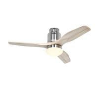 CasaFan Aerodynamix Eco 112 Ventilador de Techo Motor DC con Luz y Mando 112cm Madera Natural