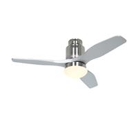 CasaFan Aerodynamix Eco 112 Ventilador de Techo Motor DC con Luz y Mando 112cm Plata