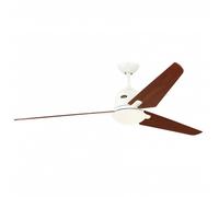CasaFan Eco Aviatos 162 Ventilador de Techo con Luz y Mando 24W Blanco/Cerezo