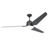 CasaFan Eco Aviatos Ventilador De Techo 162 cm Gris Con Luz Y Control Remoto