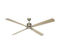 CasaFan Eco Neo III 180 MA-AH/BU Ventilador de Techo con Luz y Mando 28W Aspas Reversibles Arce/Haya