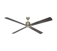 CasaFan Eco Neo III 180 MA-NB/KI Ventilador de Techo con Luz y Mando 28W Aspas Reversibles Cerezo/Nogal