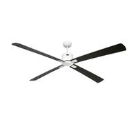 Ventilador de techo CasaFan Eco Neo III WE-WN/SI motor eficiente luz mando aspas reversibles