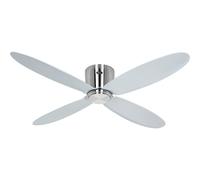 CasaFan Eco Plano II 132 BN-SI Ventilador de Techo con Mando 29W Gris