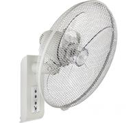 CasaFan Greyhound WV45 Ventilador de Pared con Mando 50W Blanco