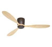CasaFan Smart Deckenventilador Eco Plano Wood WiFi, 132 cm, Bronce, Con Mando