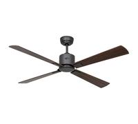 CasaFan Smart Ventilador De Techo Con Mando DC NEO 132 cm Basalt Madera Oscura