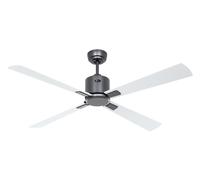 CasaFan Smart Ventilador De Techo Con Mando DC NEO 132cm Basalt Gris Blanco