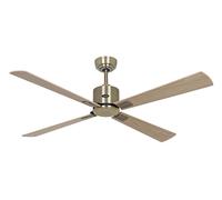 CasaFan Smart Ventilador De Techo DC NEO 132 cm Latón Roble Haya