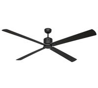 CasaFan Smart Ventilador De Techo NEO Con Mando DC 180 Cm Basalt Wenge Plata