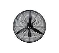 CasaFan Ventilador De Pared IP44 WM3 Wall Eco SL Safeline Negro