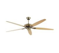 CasaFan Ventilador de techo Classic Royal 180 latón arce