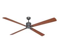 CasaFan Ventilador De Techo Con WiFi ECO NEO III 180cm 952415W Motor Gris Basalto/Aspas Reversibles Nogal Y Cereza