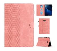 CASAFUNY Custodia Cover per Samsung Galaxy Tab A6 10.1'' 2016 SM-T580/T585 Copertura protettiva con Supporto e Auto Svegliati/Sonno Tablet Cover per Samsung Galaxy Tab A 10.1 2016, Rosa