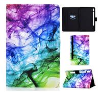 CASAFUNY Funda para Lenovo Tab P12 12.7 Pulgadas Protectora Carcasa Cover Lenovo Tab P12 TB-370F con Auto-Sueño/Estela para Lenovo Tab P12 2023, humo
