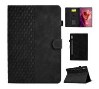 CASAFUNY Funda para Lenovo Tab P12 12.7 Pulgadas Protectora Carcasa para TB-370F con Soporte Fnción y Auto Sueño/Estela para Lenovo Tab P12 2023, Negro