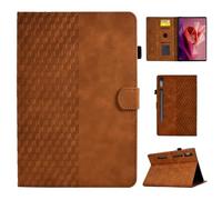 CASAFUNY Funda para Lenovo Tab P12 12.7 Pulgadas Protectora Carcasa para TB-370F con Soporte Fnción y Auto Sueño/Estela para Lenovo Tab P12 2023, Marrón