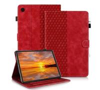 CASAFUNY Funda para Samsung Galaxy Tab A11 Plus 2025/A9 Plus 2023 11 Pulgadas Tablet SM-X230/X235/X236B Protectora Carcasa con Soporte Fnción para Samsung Galaxy Tab A11 Plus 2025, Rojo
