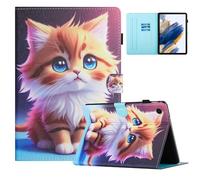 CASAFUNY Funda para Samsung Galaxy Tab A9+ / A9 Plus 11 Pulgadas 2023 Protectora Carcasa Cover SM-X210/X215/X216 con Auto-Sueño/Estela para Samsung Galaxy Tab A9 Plus 2023, Gato