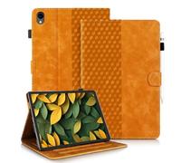 CASAFUNY Funda para Samsung Galaxy Tab S11 2025 11 Pulgadas con S Pen Soporte, Protectora Carcasa para SM-X730 / SM-X736 con Soporte Fnción y Auto Sueño/Estela para Samsung Galaxy Tab S11, Naranja