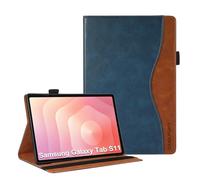 CASAFUNY Funda para Samsung Galaxy Tab S11 2025 11 Pulgadas SM-X730 / SM-X736 Funda de PU Cuero con Soporte de S-Pen Trasera para Samsung Galaxy Tab S11 11 Pulgada, Azul