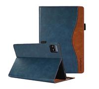 CASAFUNY Funda para Xiaomi Mi Pad 6/Mi Pad 6 Pro 11 Pulgadas 2023 Carcasa con Bolsillo para Documentos Protector de PU Cuero con Cierre Magnético Case Cover para Xiaomi Pad 6/ Pad 6 Pro, Azul