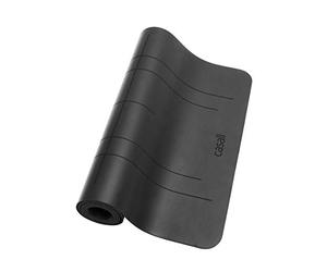 Casall Accesorios deportivos Yoga Mat Grip&Cushion Iii 5 mm agarre superior y amortiguación equilibrada esterilla de yoga negro trasero