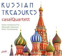 CasalQuartett Russian Treasures (CD) Album (Importación USA)