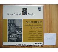 Casals Festival Prades - Schubert Streichquintett C-dur op.163 D.956 [Vinyl-LP]. [Vinyl] Casals Festival Prades